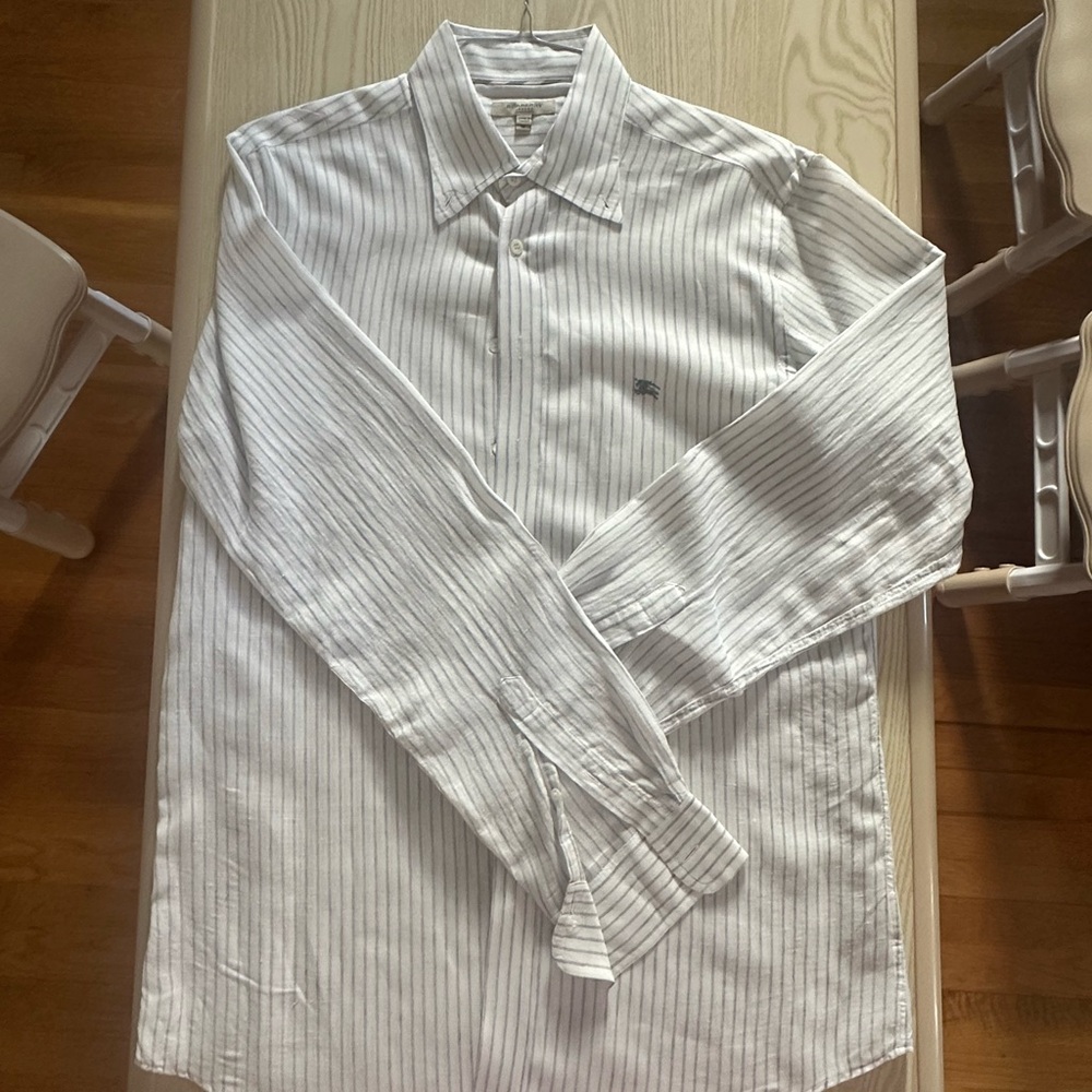 Burberry Classic Striped Dress Shirt